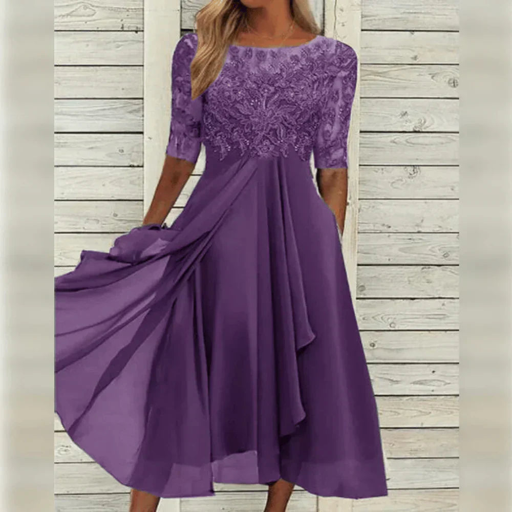 La Scintilla | Vestido Elegante de Encaje Léa