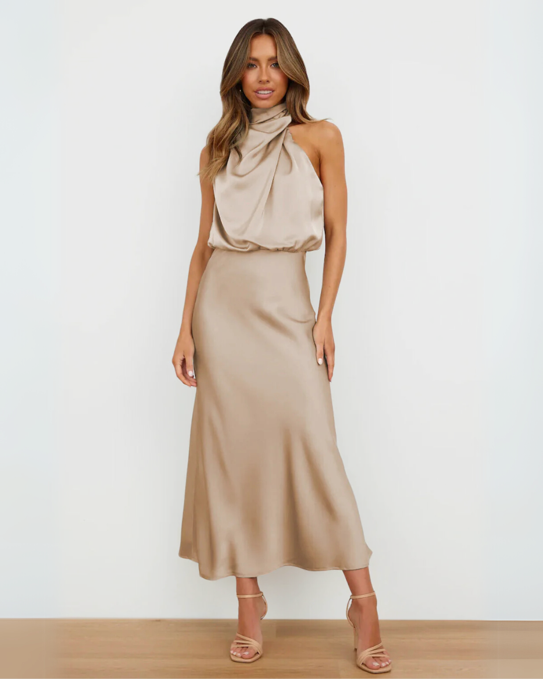 Violet™ | Vestido Sahara de Capa Doble