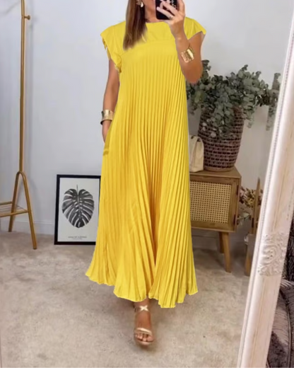 La Scintilla | Vestido Sin Mangas con Pliegues