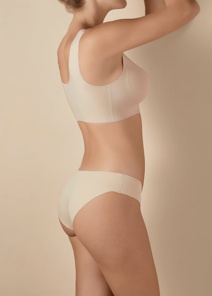 Sujetador sin aros ni costuras, invisible bajo la ropa, con relleno extraíble - mod. Olivia
