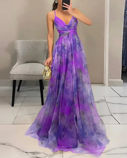 La Scintilla | Vestido Maxi Floral con Elegancia
