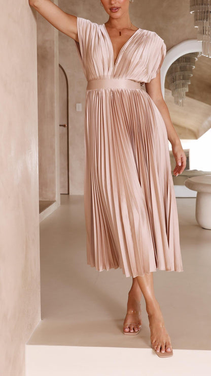 La Chispa | Vestido Elegante con Pliegues