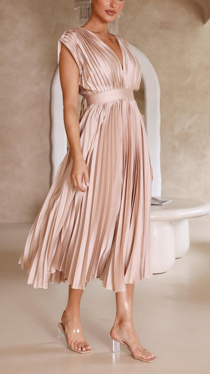 La Chispa | Vestido Elegante con Pliegues