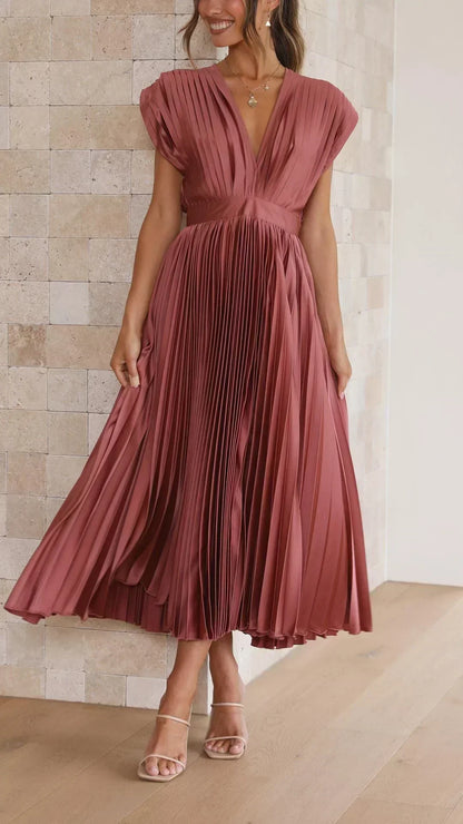 La Chispa | Vestido Elegante con Pliegues