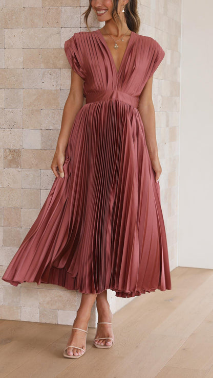 La Chispa | Vestido Elegante con Pliegues