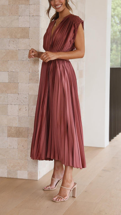La Chispa | Vestido Elegante con Pliegues