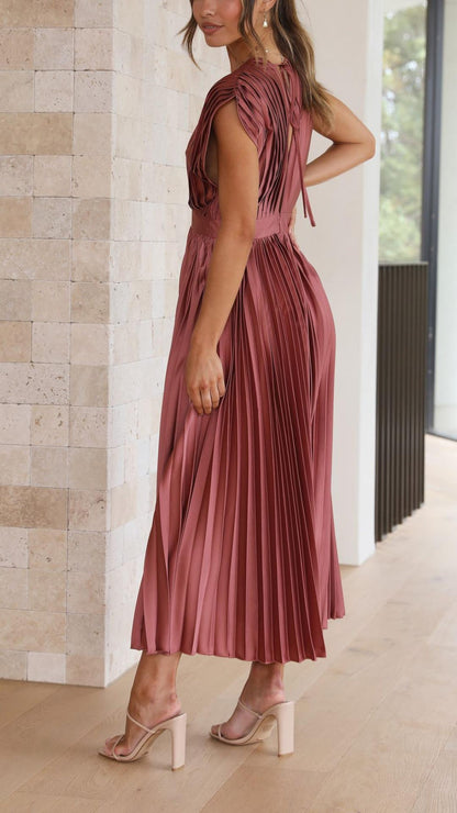 La Chispa | Vestido Elegante con Pliegues