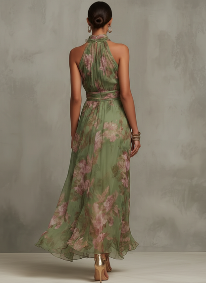 Élise Floral Maxi Dress by La Chispa