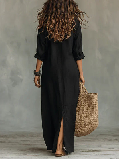 Sheila | Vestido maxi con silueta versátil para el día a día