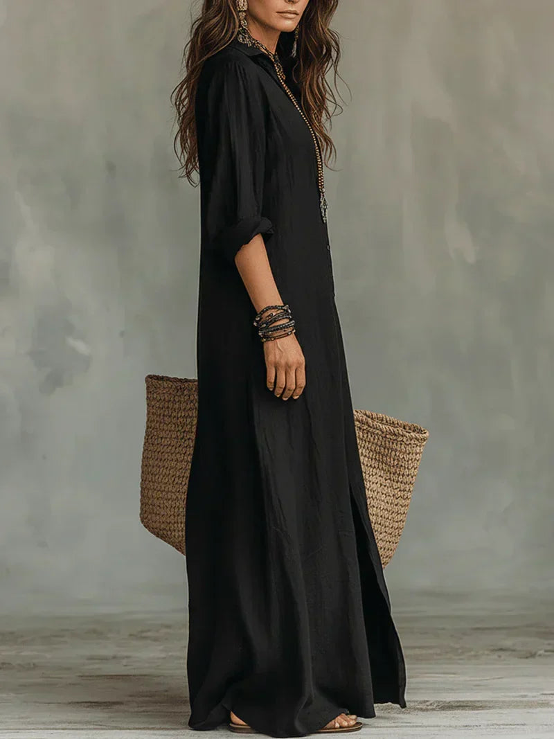 Sheila | Vestido maxi con silueta versátil para el día a día