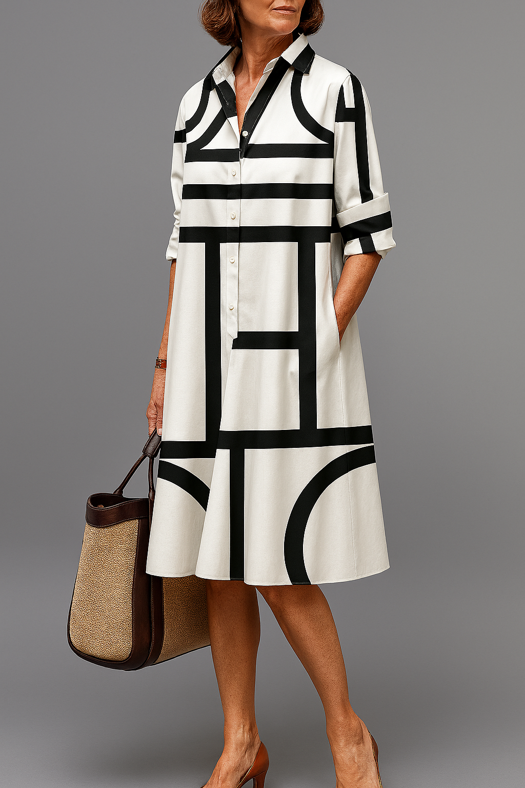 Annette | Chic Midi Dress