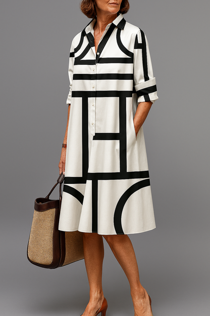 Annette | Chic Midi Dress