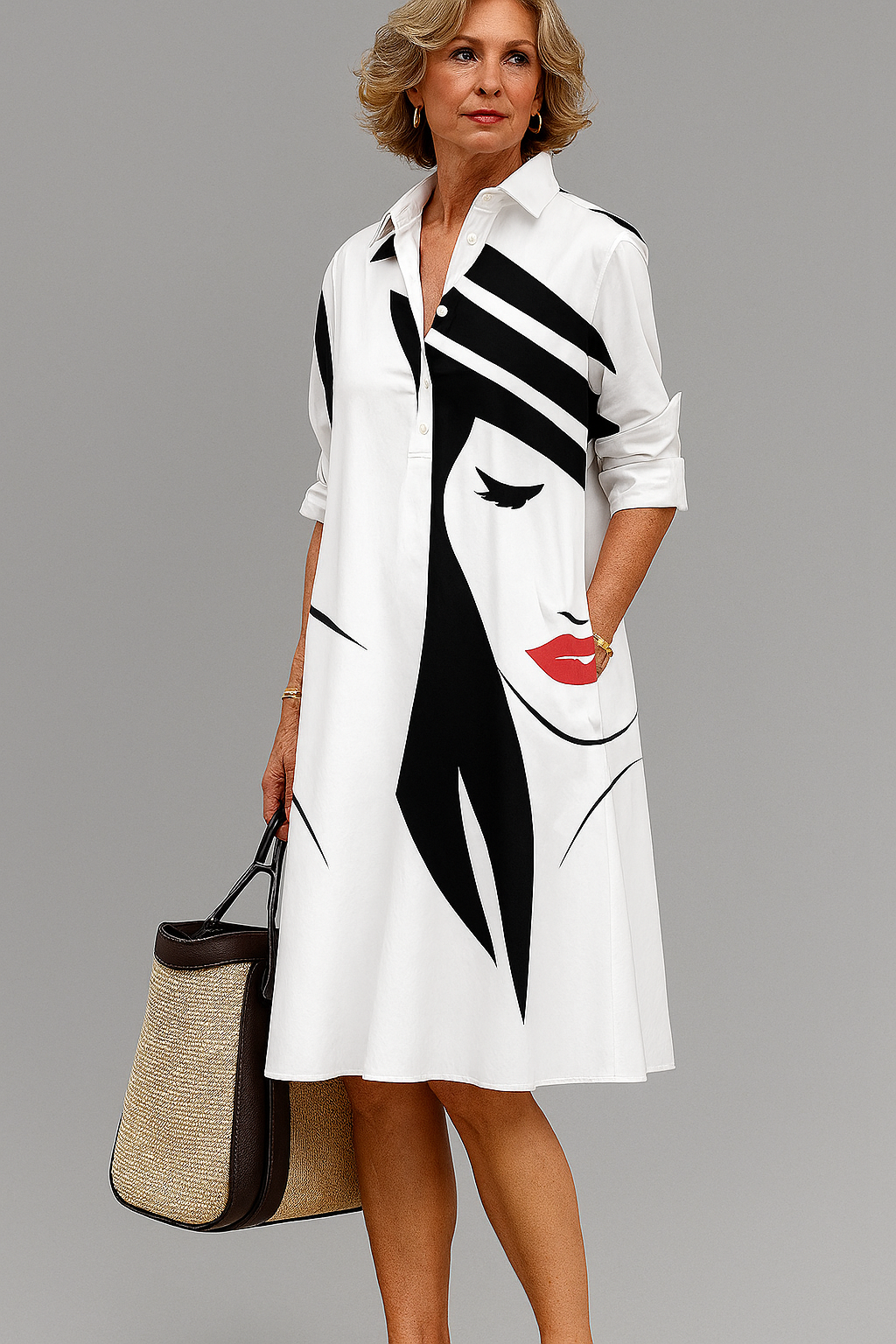 Yvette | Vestido Midi Confortable