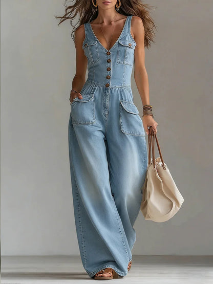Sofía | Mono Denim Rilassato