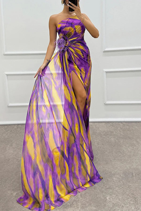 Mia™ | Vestido Vibrante con Drapado