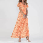 La Scintilla | Vestido Largo Floral Élina" can be rewritten as "La Scintilla | Élina Vestido Largo con Estampado Floral.