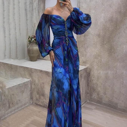 Sophie™ | Vestido Largo Plisado para Noche