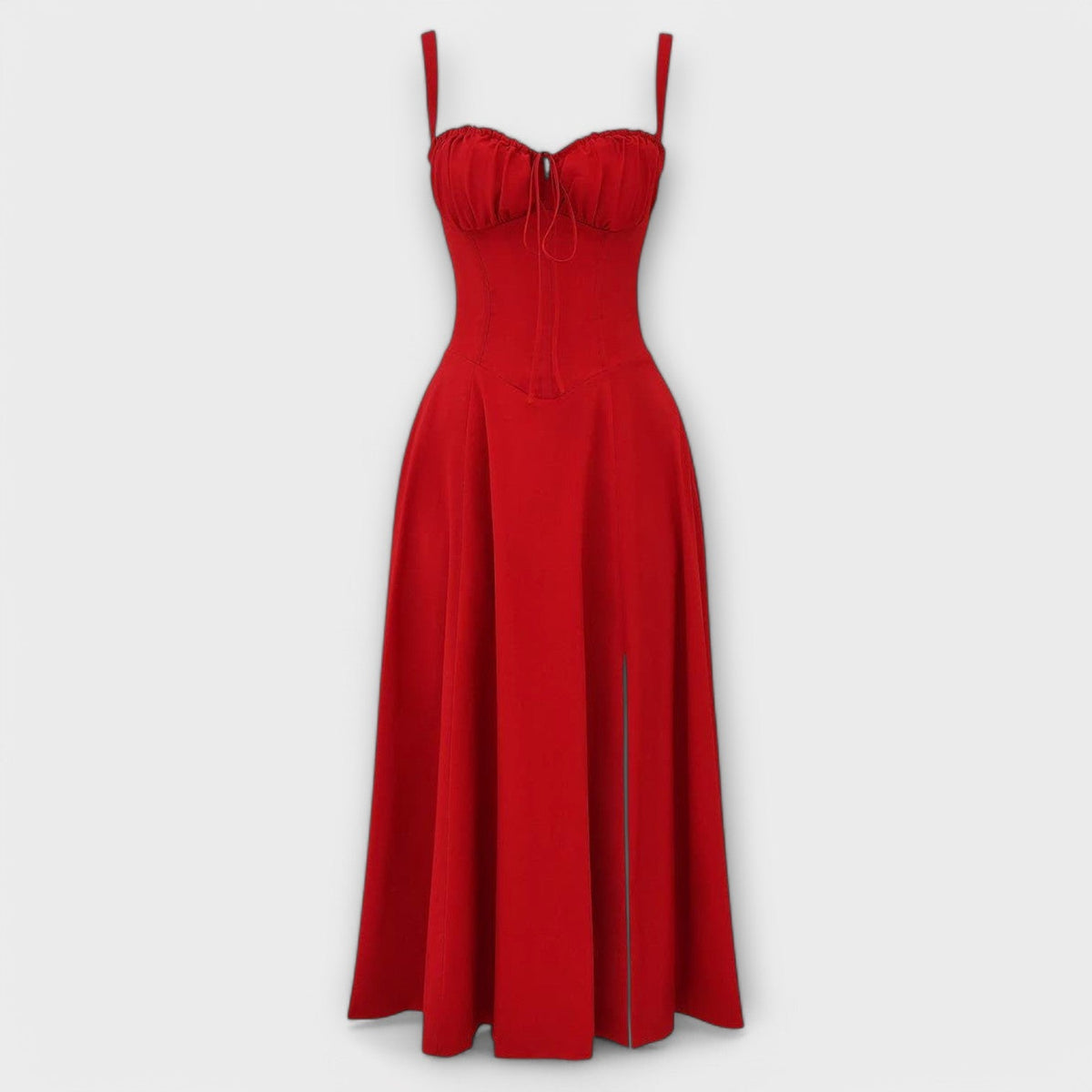 Mia™ | Vestido Midi con Diseño de Corsé