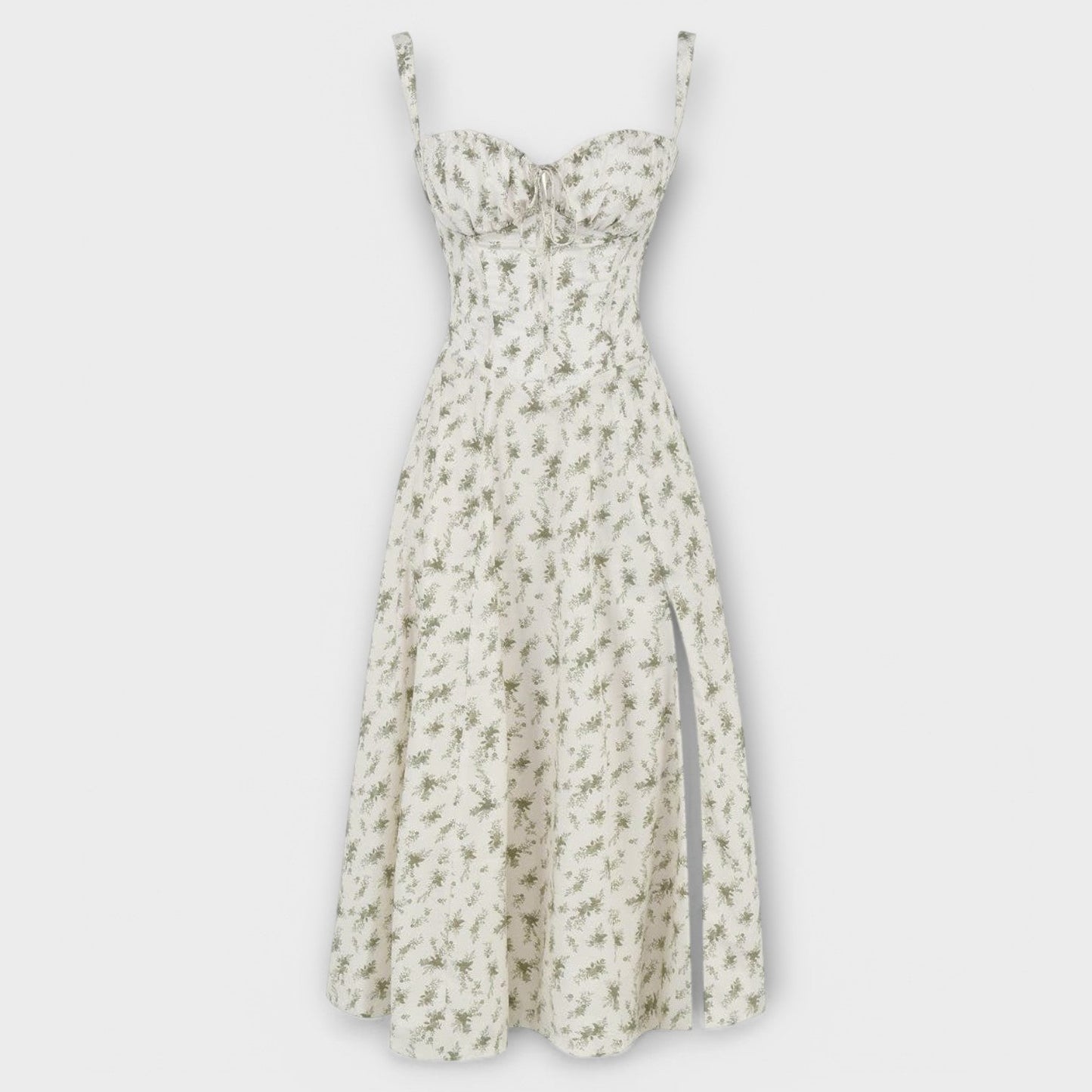 Mia™ | Vestido Midi con Diseño de Corsé