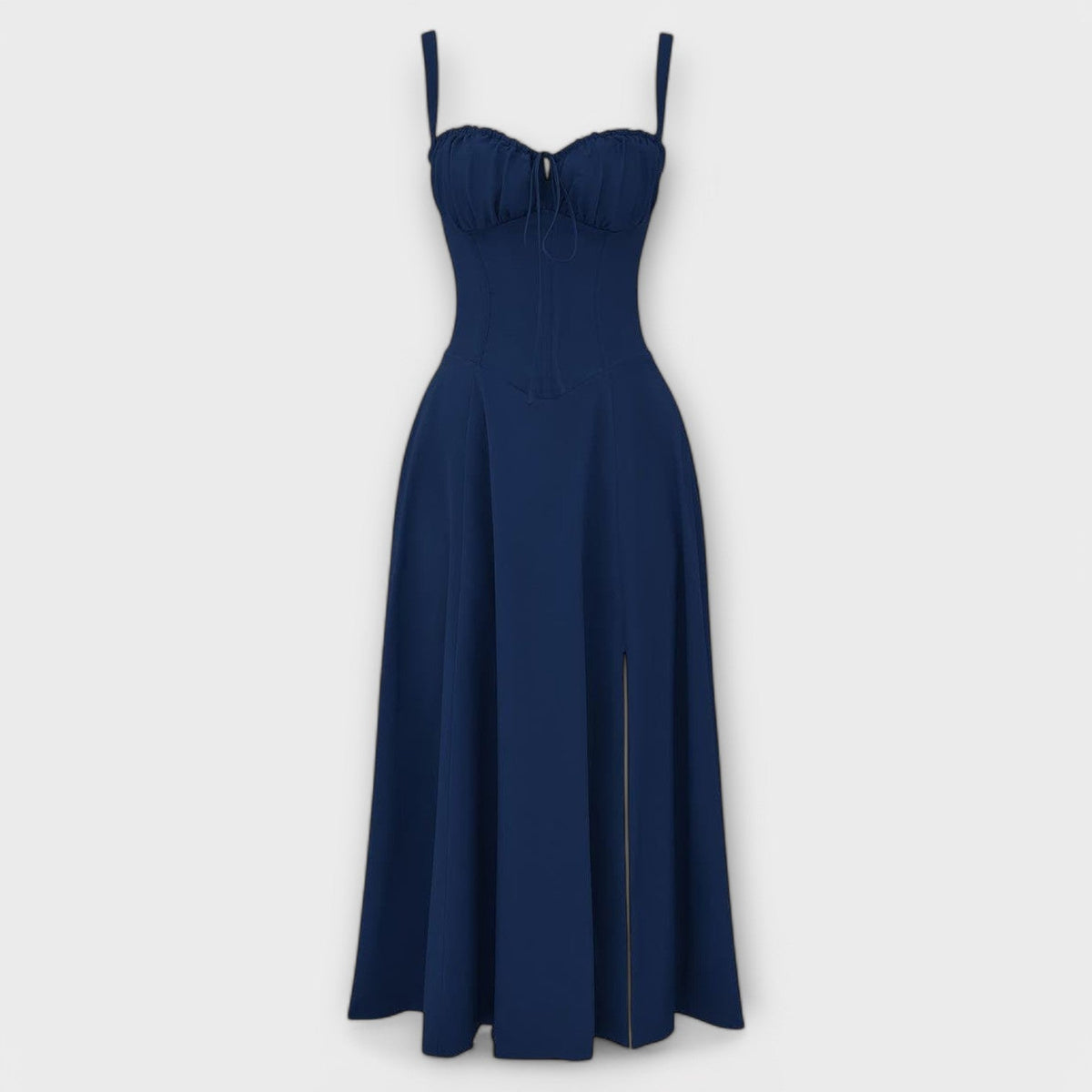 Mia™ | Vestido Midi con Diseño de Corsé
