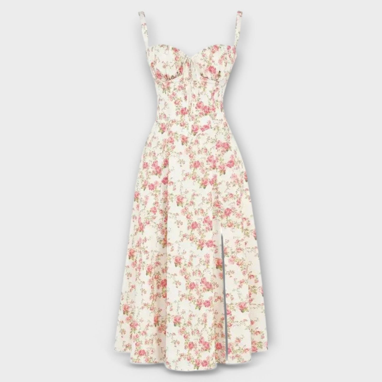 Mia™ | Vestido Midi con Diseño de Corsé