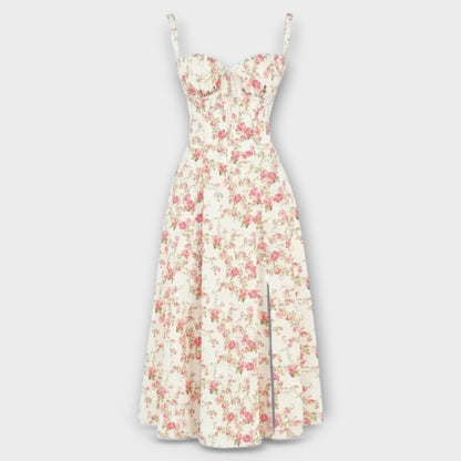 Mia™ | Vestido Midi con Diseño de Corsé