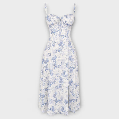 Mia™ | Vestido Midi con Diseño de Corsé