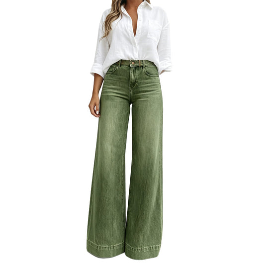 Lucia | Jeans Casual De Pierna Ancha Estilo Vintage