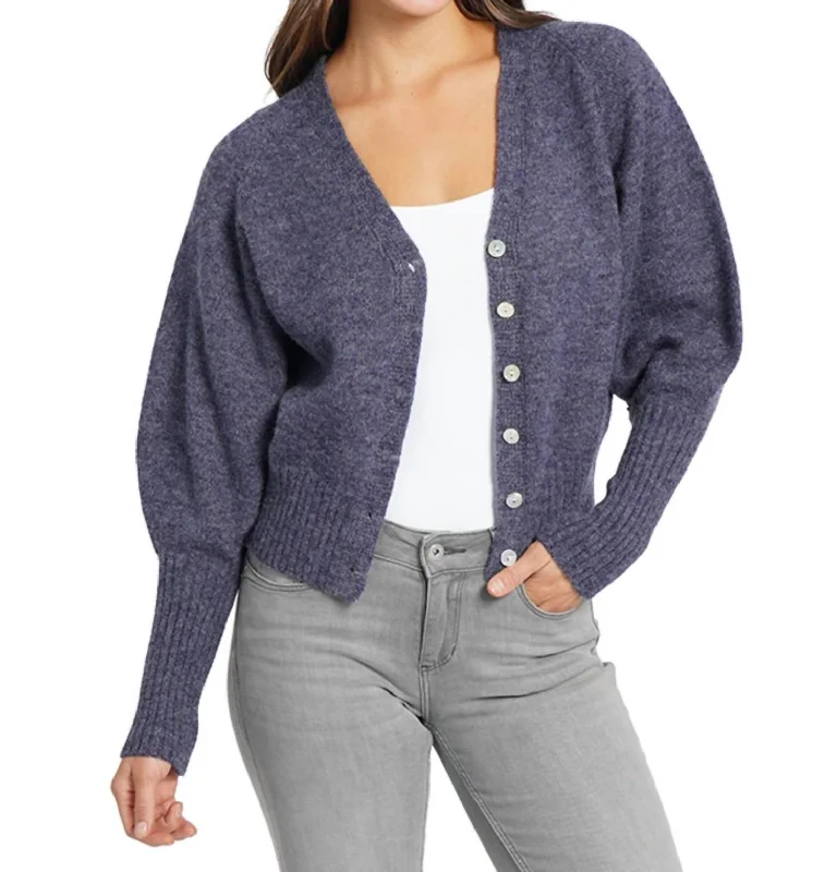 Theo Cardigan In Blue