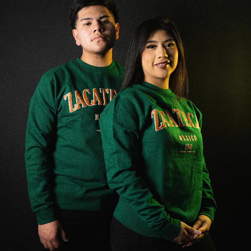 ZACATECAS UNIVERSITY GREEN SWEATSHIRT