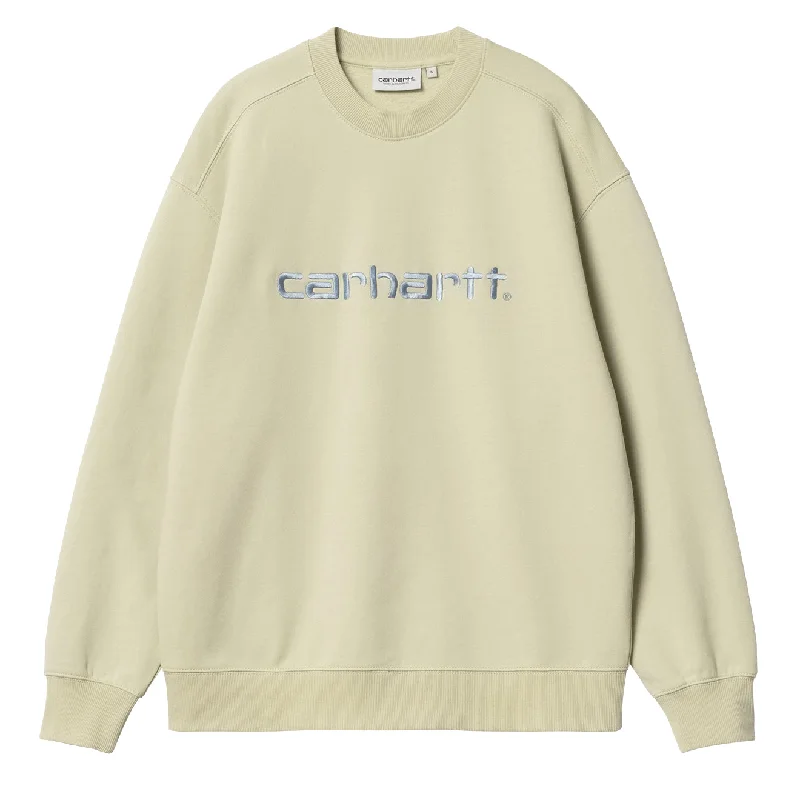 Carhartt WIP Womens Sweat Beryl / Frosted Blue