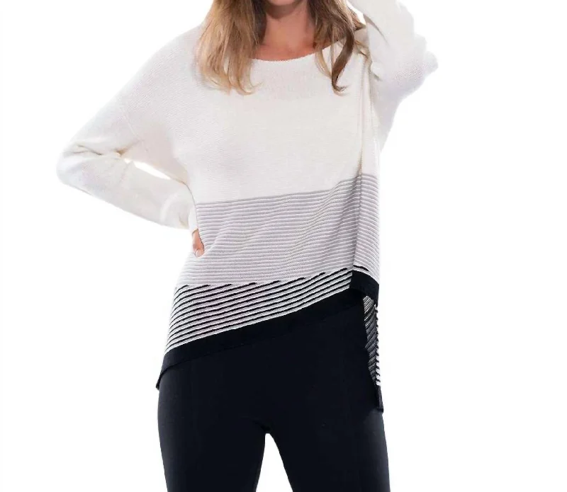 Screen Saver Sweater In Soft White