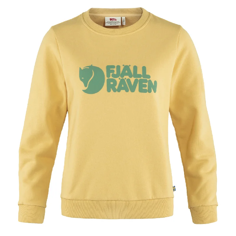 Fjallraven Womens Logo Sweater Mais Yellow