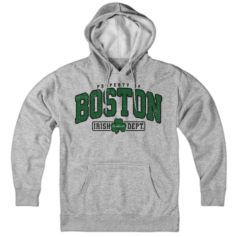 Property of Boston Irish Dept. Hoodie