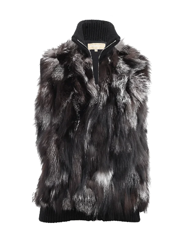 Fur Sweater Vest