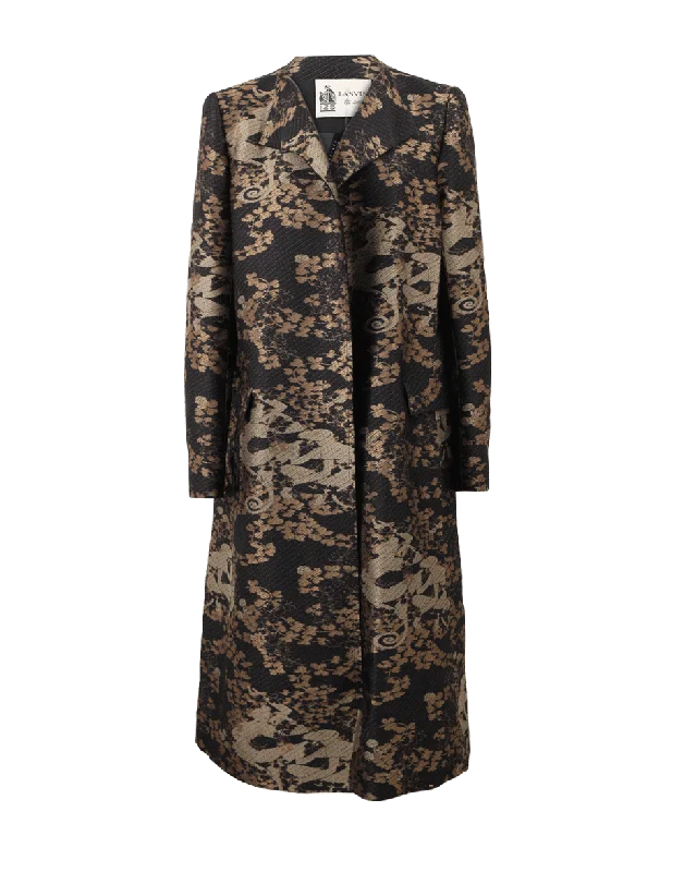 Jacquard Coat