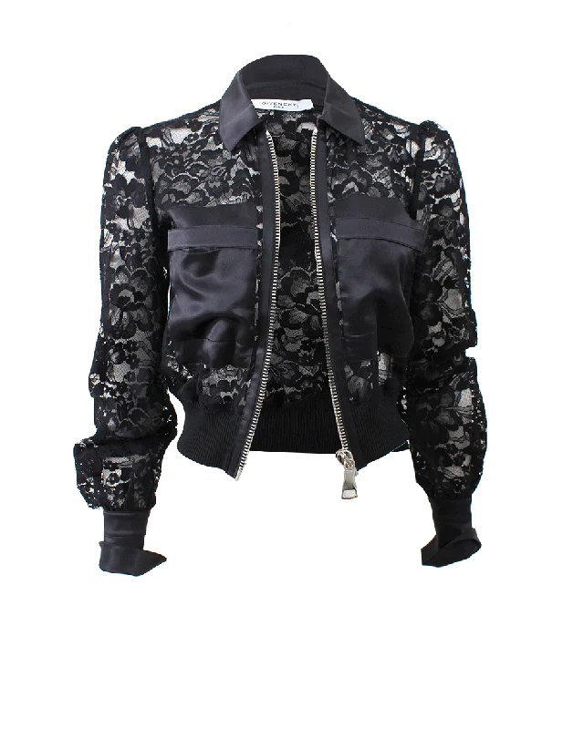 Lace And Satin Jacket