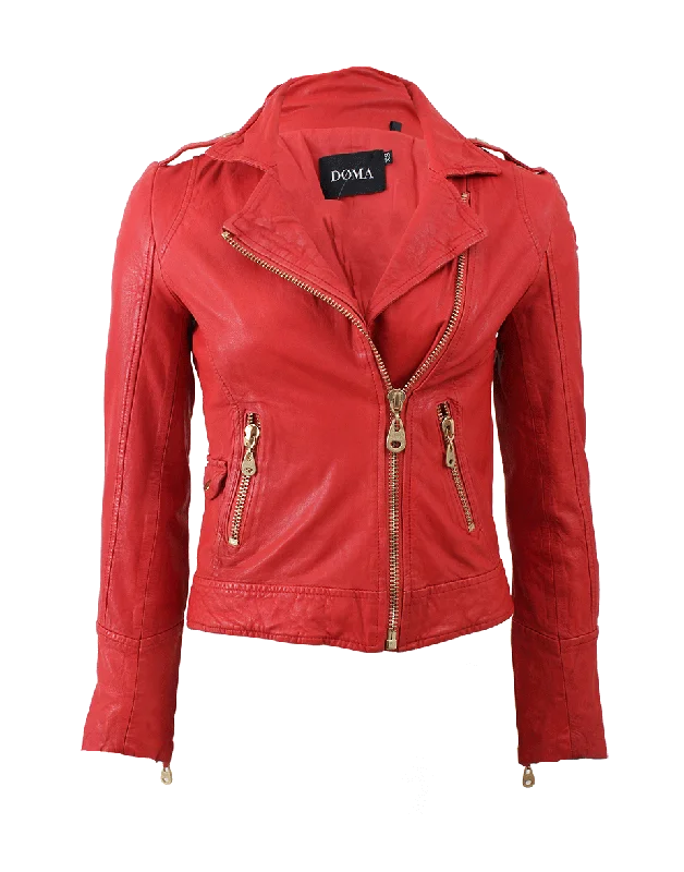 Leather Moto Jacket