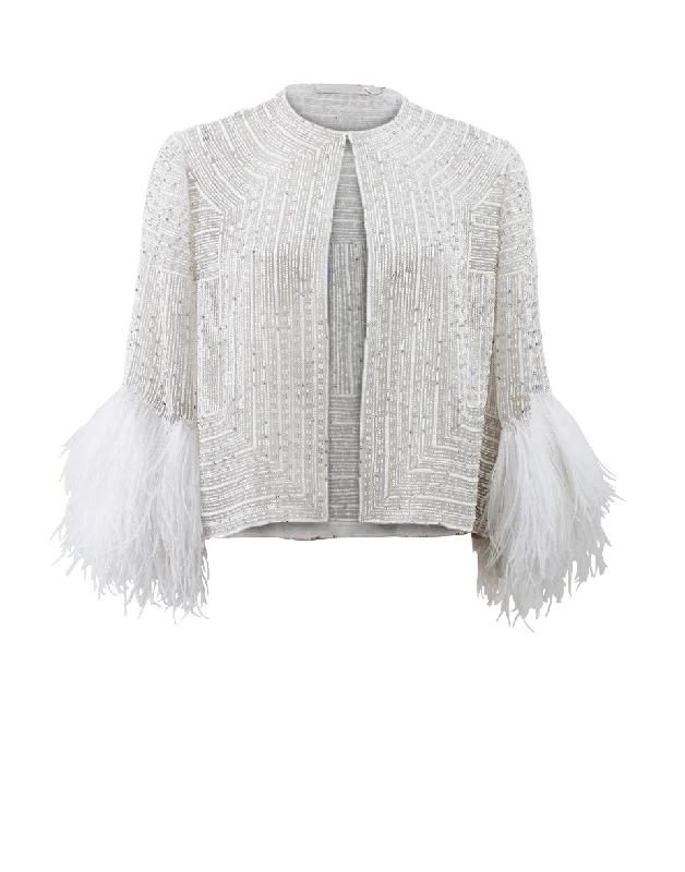 Linear Beaded Jacket