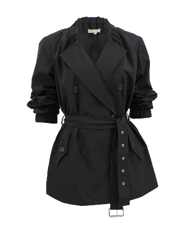 Techno Gathered Trench