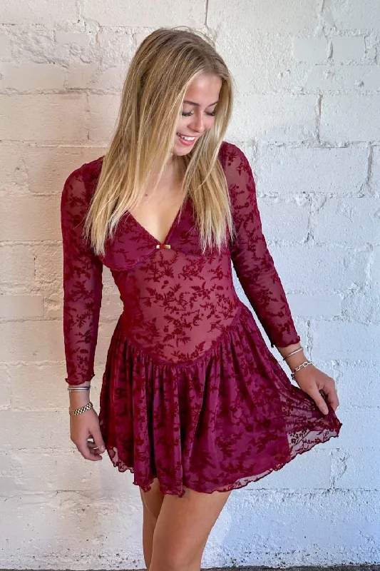 Berries & Wine Dress