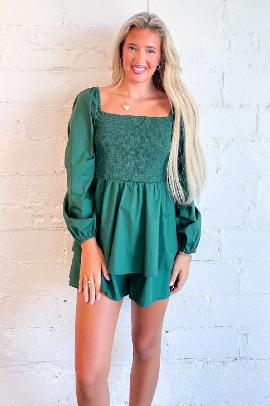 Poplin Game Day Romper