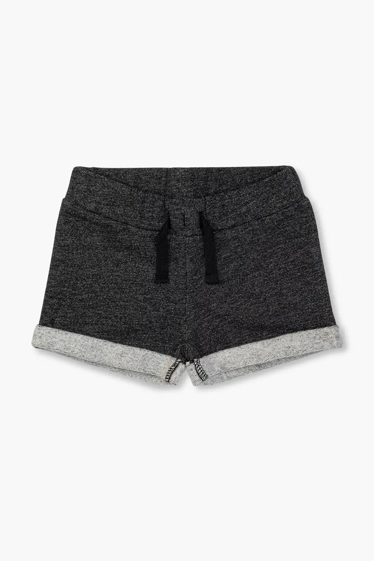 BASIC Sweatshorts_Black Heather