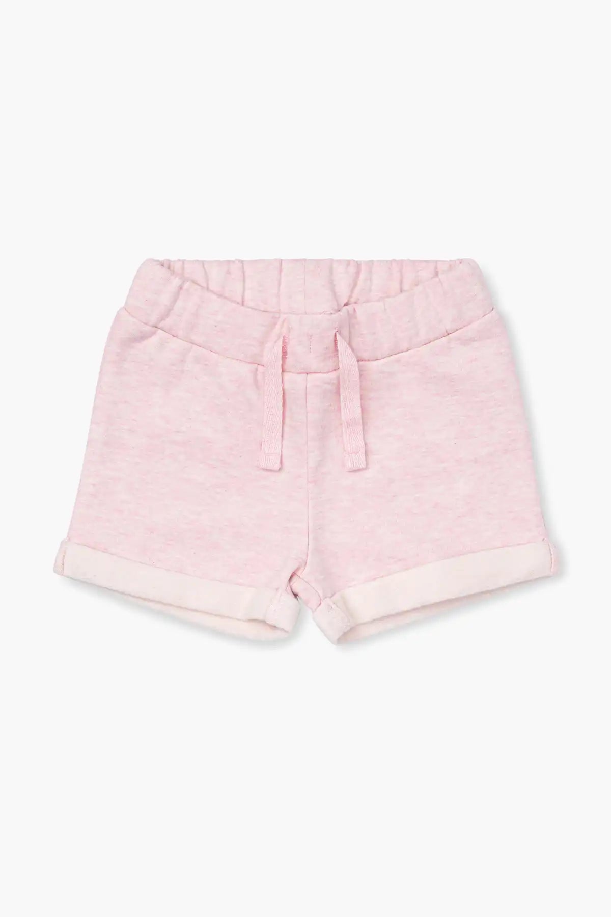 BASIC Sweatshorts_Light Pink Heather