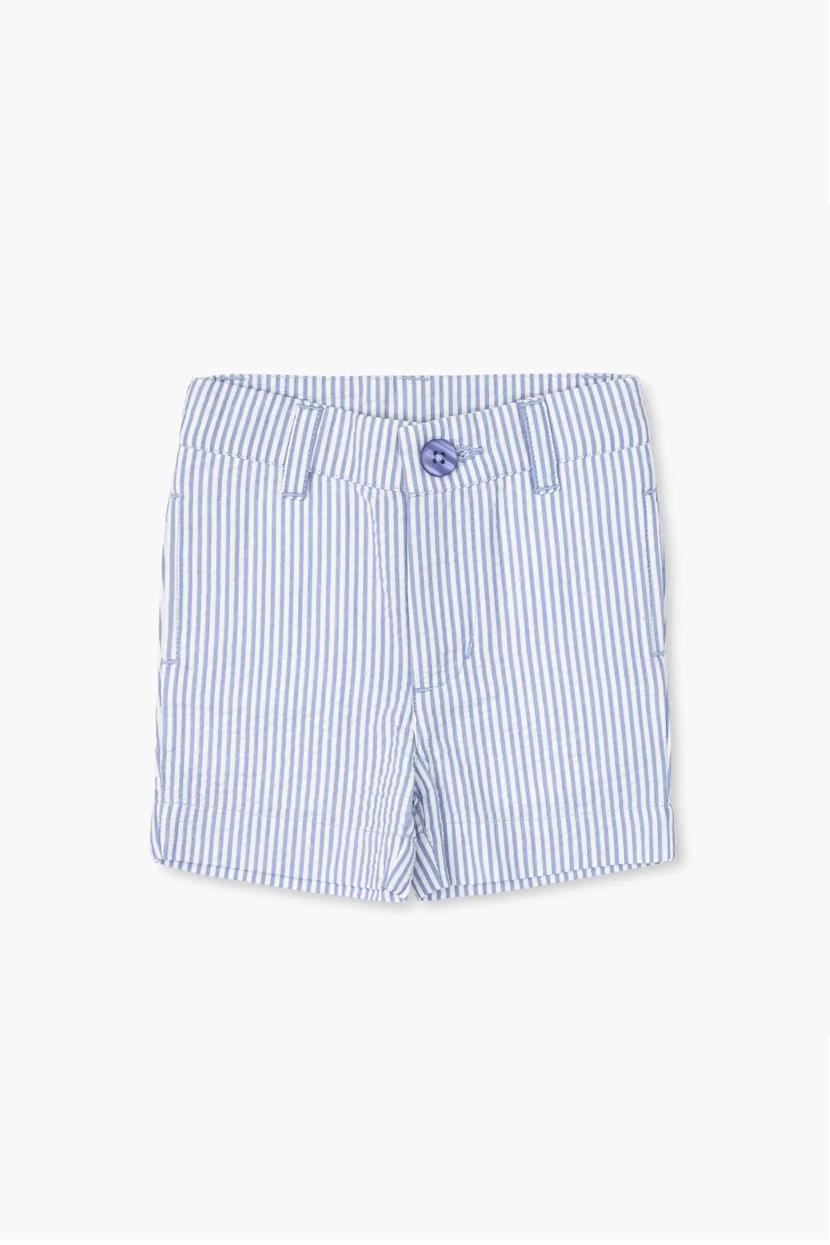 SALE - Old Sport Shorts_Light Blue Seersucker