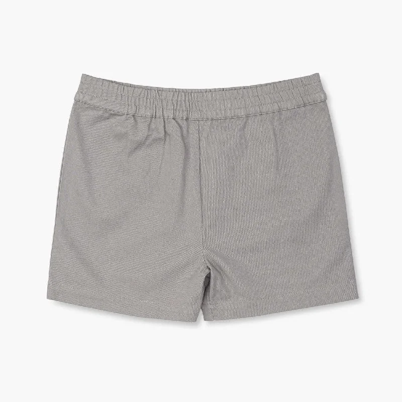 Organic Everyday Twill Shorts_Grey