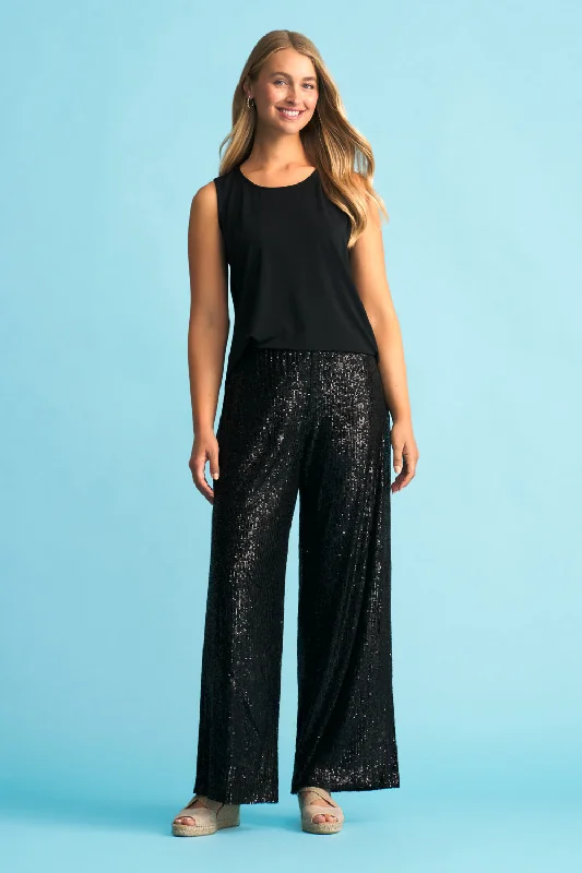 Wide Leg Sequin Pant