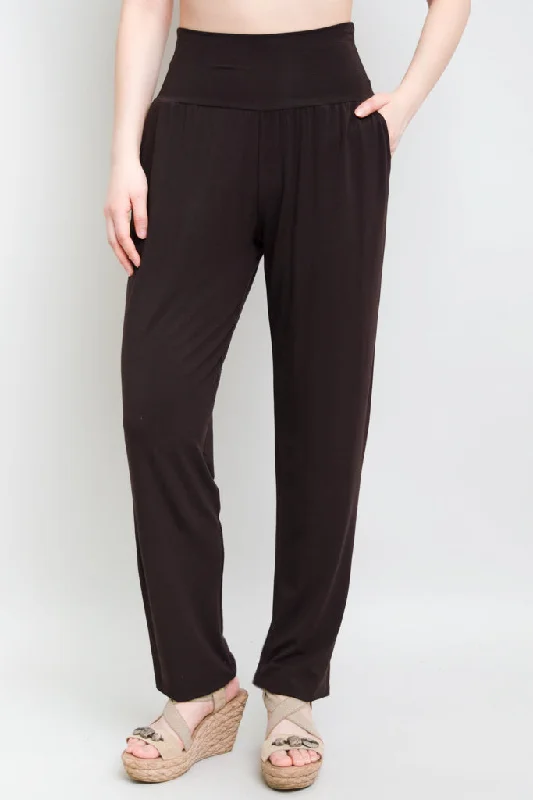 Clair Pant, Coffee, Bamboo